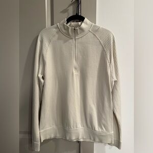 Lululemon metal vent 1/4 zip sweater